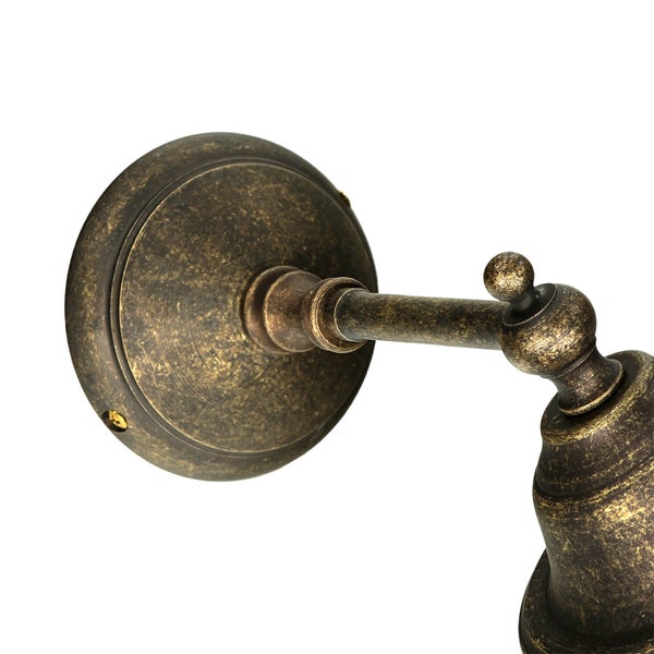 Nahaufnahme einer Wandleuchte