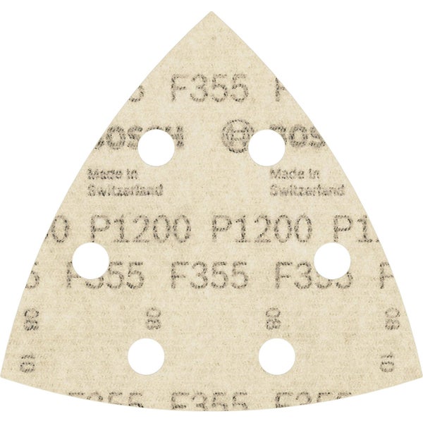 Bosch Schleifblatt Set, Körnung P1200, Durchmesser 93 Millimeter