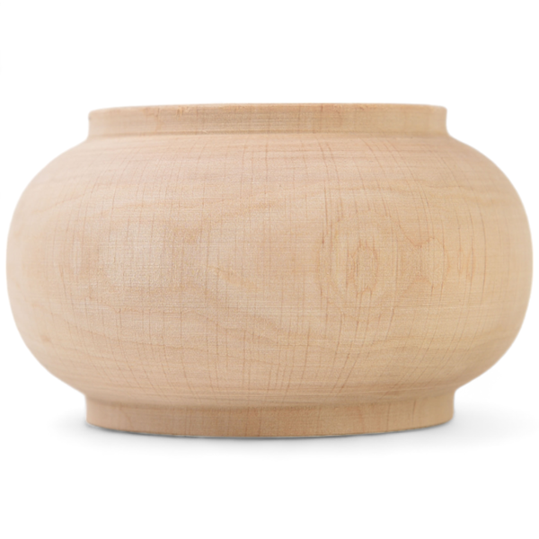 Gedrechseltes Holzfußelement