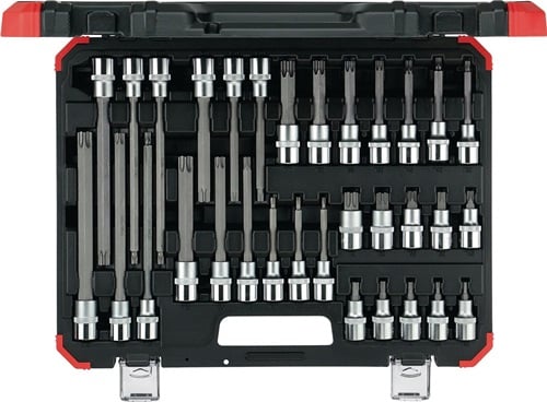 Gedore Red Steckschlüsselsatz R6800 3032 32tlg. 1/2 für Innen-Torx-Schrauben - 3301577
