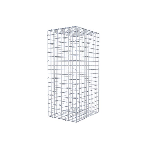 Gabione 100 cm x 50 cm x 40 cm (L x H x T), Maschenweite 5 cm x 5 cm, C-Ring