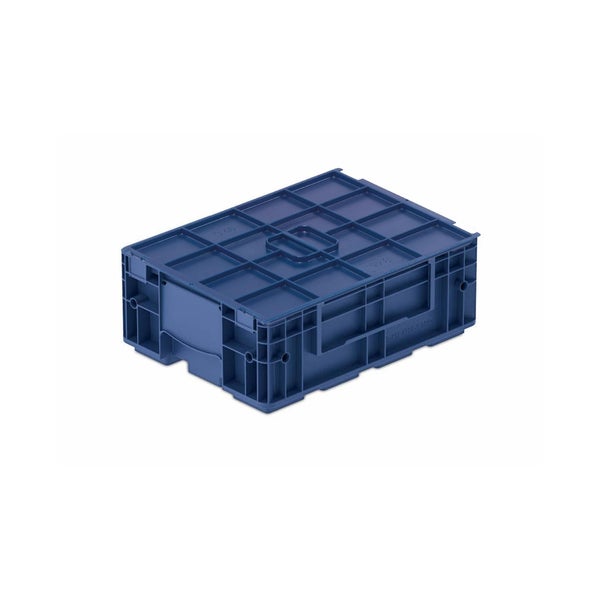 PROREGAL VDA KLT Kleinladungsträger Mit Verbundboden und Auflagedeckel HxBxT 14,7 x 30 x 40 cm 10 Liter KLT Transportbox Transportbehälter Stapelbehälter