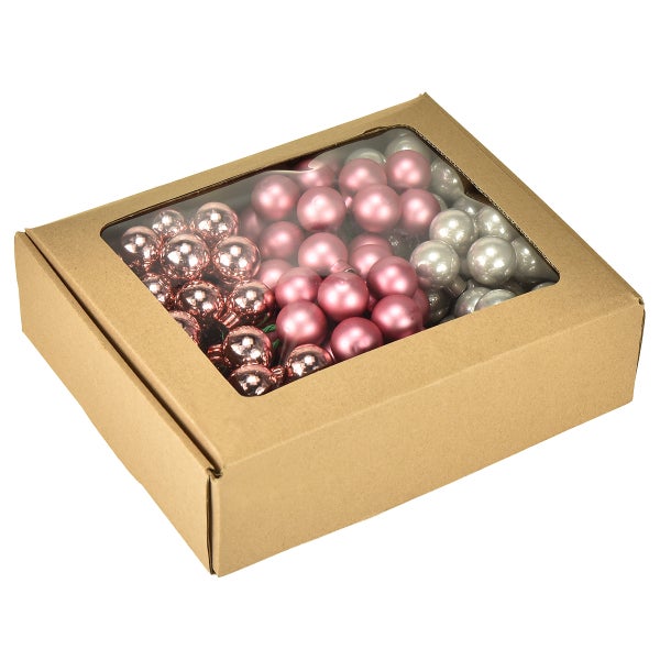 Weihnachtskugeln in Box