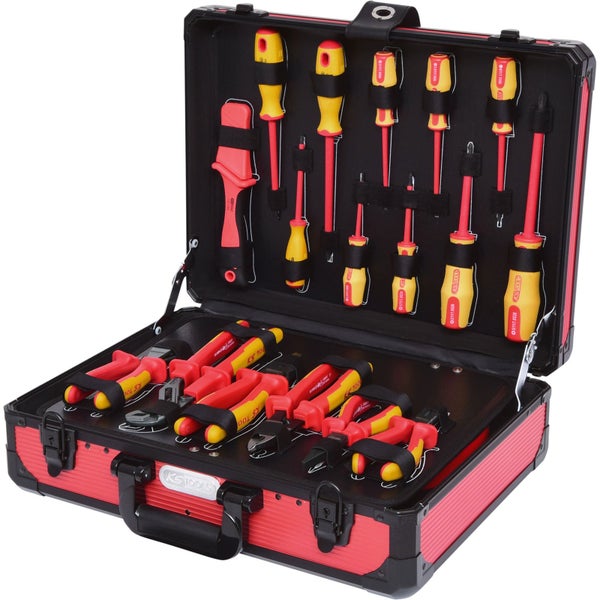 KS TOOLS Isolierter Werkzeug-Satz für Hybrid- und Elektrofahrzeuge 43tlg. - 117.1890