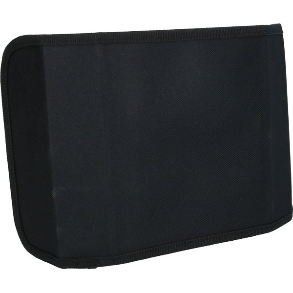Schwarze Werkzeugtasche aus Stoff