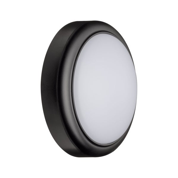 LED Außenwandleuchte IP44 180mm 3000K 15W 1050lm 230V Grau Kunststoff