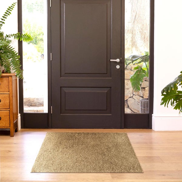 FLOORDIREKT Fußmatte Domenico - stilvolle & praktische Schmutzfangmatte - Beige - 50 x 80 cm