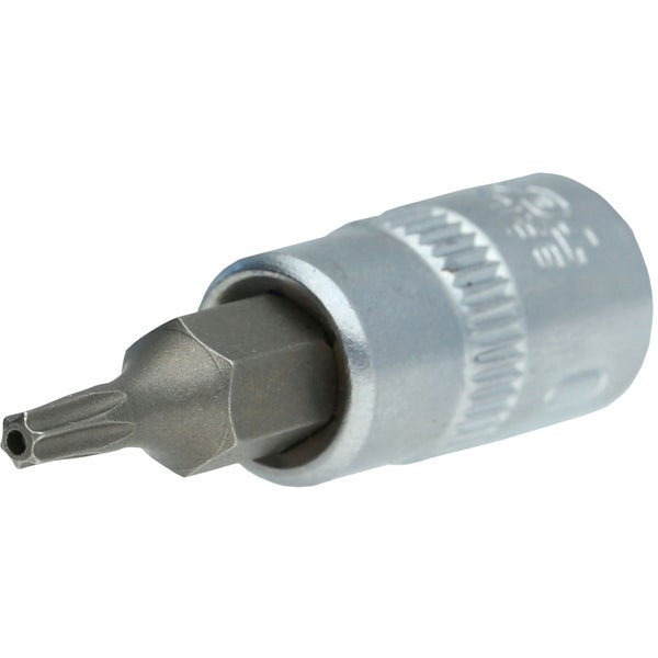 BRILLIANT TOOLS 1/4 Torx-Bit-Stecknuss mit Stirnlochbohrung TB10 - BT020981