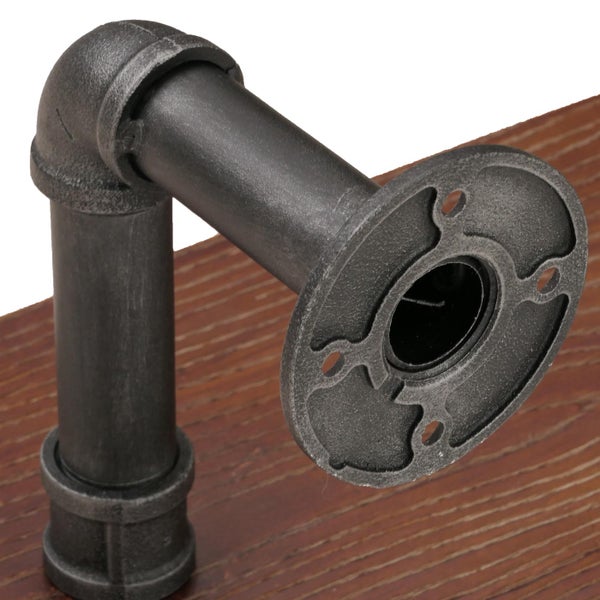 Rohrverbinder mit Flansch zur Wandmontage