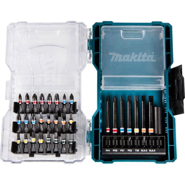 Makita Bit-Set in geöffnetem Koffer