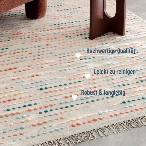 Wollteppich Multi Maddie WECONhome 80x150 cm
