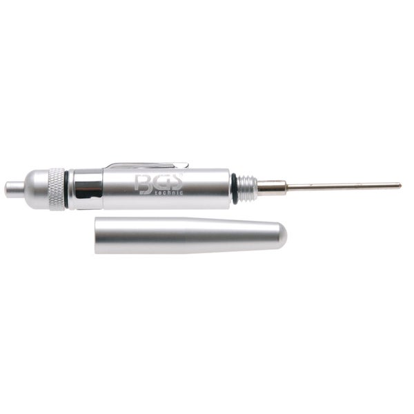 BGS technic Kugelschreiber mit integriertem Werkzeugaufsatz, Stiftform aus Metall
