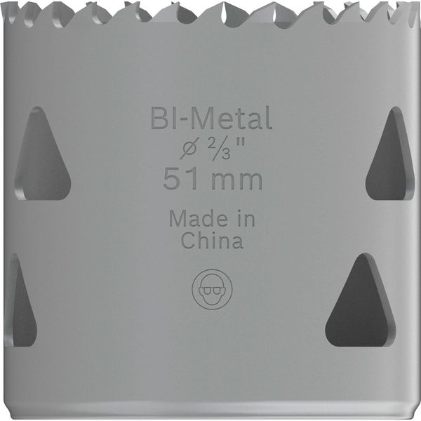 Bimetall Lochsäge, Durchmesser 51 Millimeter