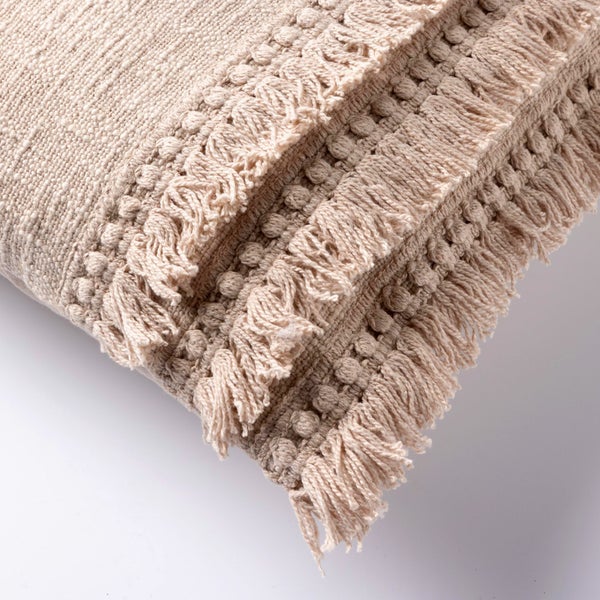 FARA - Kissenhülle 45x45 cm Pumice Stone - beige