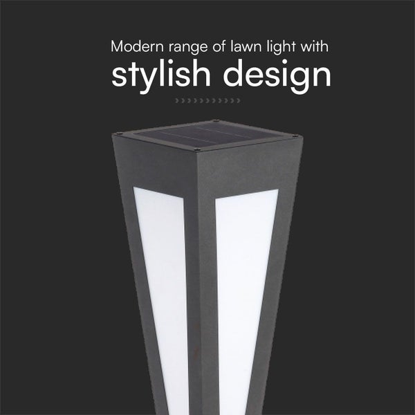 Gartenleuchte mit Solarpanel