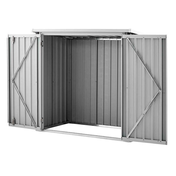 Home Deluxe - Geräteschuppen BOHIO - Größe: XXS - Maße 147 x 86 x 134 cm, Raumfläche 1 m², inkl. Fundament I Gerätehaus Gartenschuppen Gartenschrank