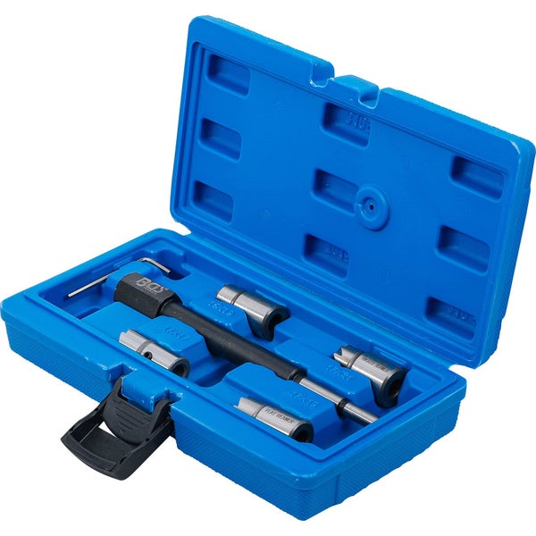 Ventilführungsreibahle Set in blauem Koffer