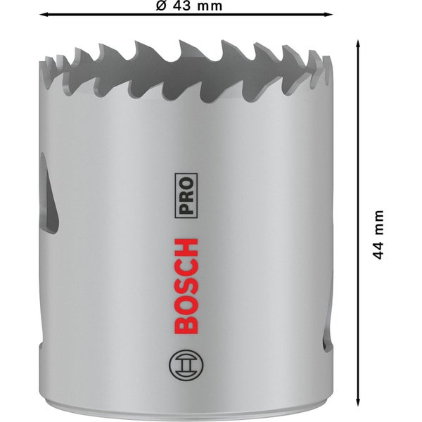 Bosch PRO Multi Material Lochsäge 43 mm mit Gewinde - 2608901509