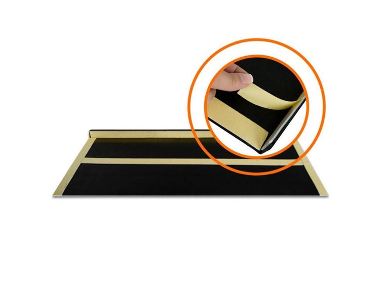 FLOORDIREKT Gummi-Stufenmatte Diamond - für den Außenbereich - 30 x 90 cm