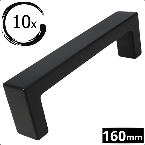 Schrankgriff aus Metall, 160 mm, 10er-Pack
