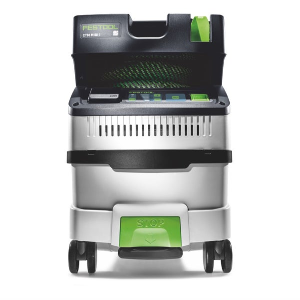 Festool CTM MIDI I CLEANTEC Absaugmobil 15 l Staubkl. M + 1x Nassfilter + 5x Filtersack + Reinigungsset RS-ST D 27/36-Plus im Systainer