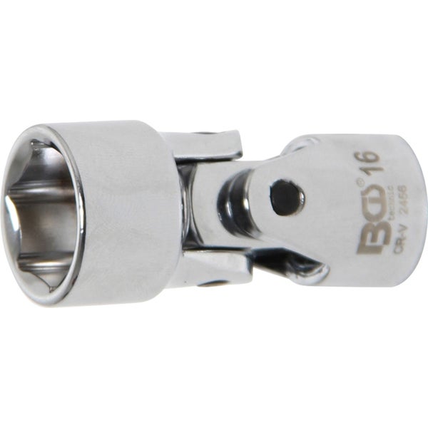 BGS Kardangelenk-Einsatz Sechskant Antrieb Innenvierkant 10 mm (3/8) SW 16 mm - 2456