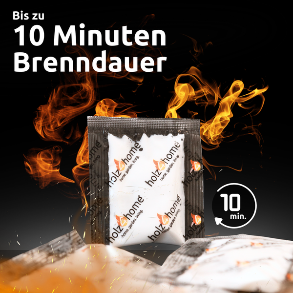 holz4home Kaminanzünder Grillanzünder Anzündtüten 100 Stück