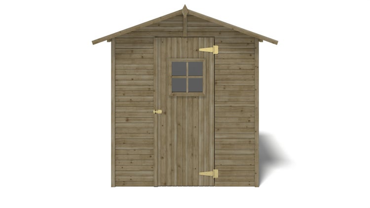 Gartenhaus, Gerätehaus 2,17m2 - 1,77x1,23m - Imprägniert