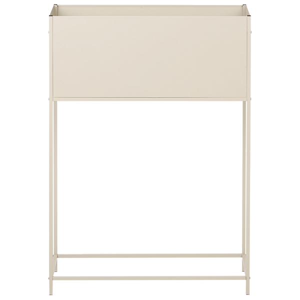 Blumenkasten aus Metall mit Gestell