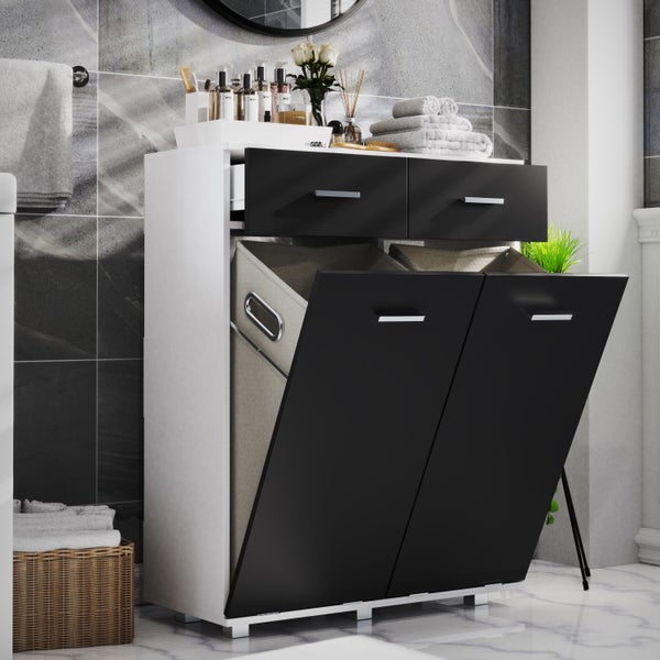 Wäscheschrank Wäschetruhe Wäschebox Zalo L