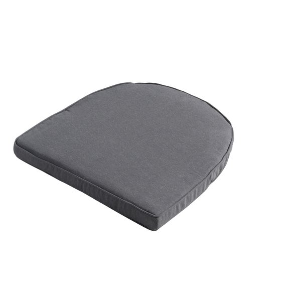 Sitzkissen Panama grau - Ca. 48x48 cm - 4er-Set