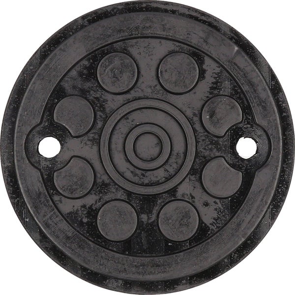 Schwarzer Kunststoff Verteilerkopf