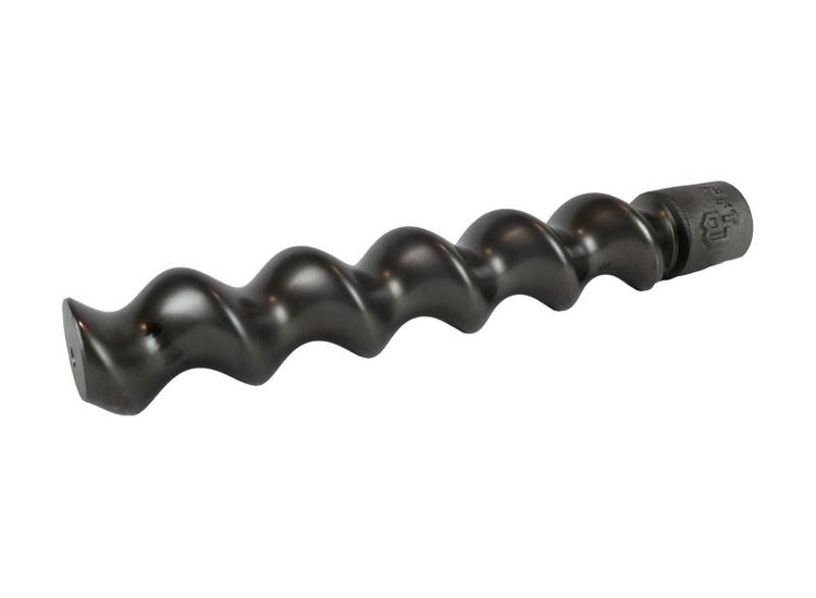 Rotor für Schneckenpumpen, spiralförmige Metallwelle für Verputzmaschinen.