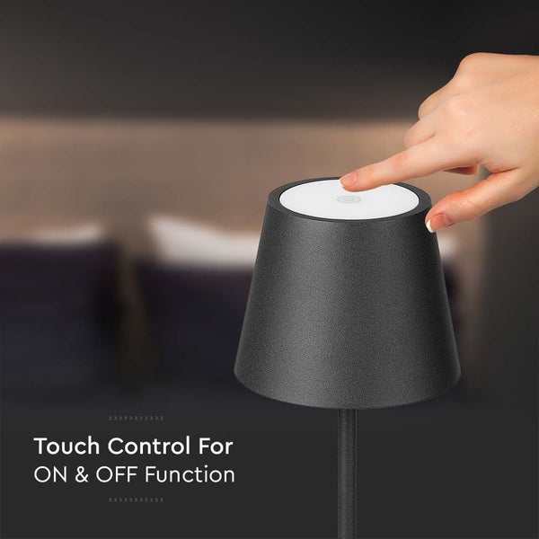 Tischleuchte mit Touch-Funktion zur Bedienung
