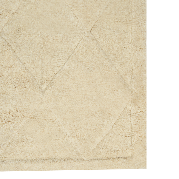 Teppich mit Rautenmuster aus weichem Gewebe für den Innenbereich