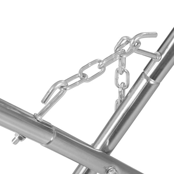 Detailansicht eines Hammock-Gestells mit Kette