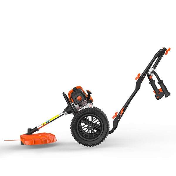 FUXTEC Benzin Motorsense FX-FSR162 - 62ccm | 13,6kg | 320 mm | Rasentrimmer 3,5PS | 2-Takt Freischneider | 2,6kW | 850ml