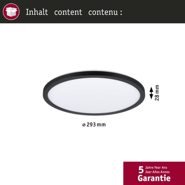 Paulmann Quasar LED Spiegelleuchte in stabförmigem Design mit Verpackung.