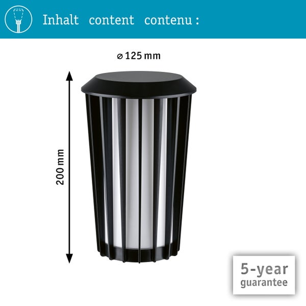 Infografik zum ModuShine Leuchtensystem zeigt die einfache Kombination von Leuchtenkopf, Basis und Leuchtmittel fuer individuelle Gestaltung.