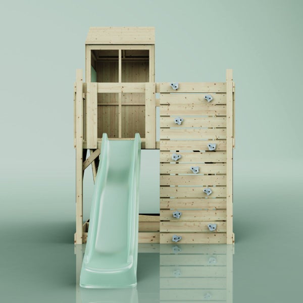 OutdoorToys Spielhaus Galaxie aus Holz in Grün