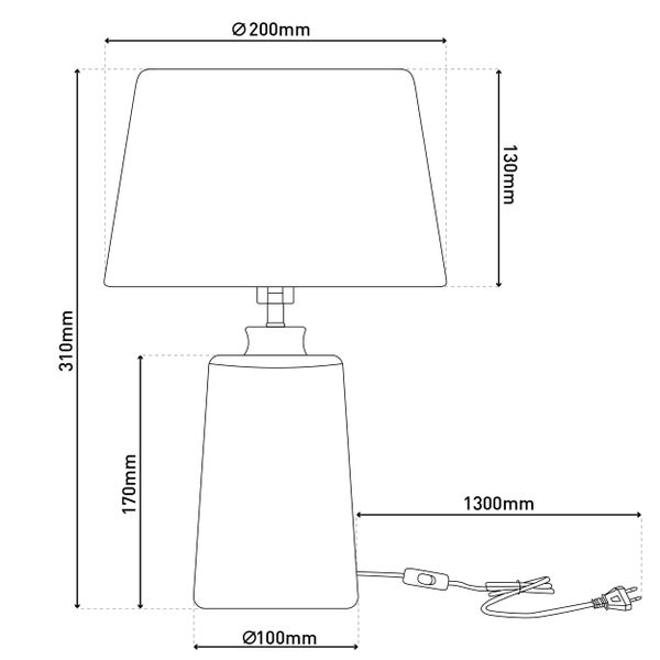 Runde LED-Deckenleuchte mit Ringdesign
