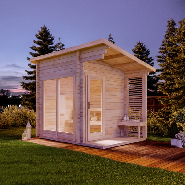 Ziergras im Gartenbeet