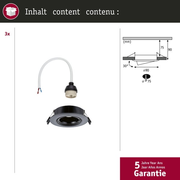 Quadratische LED Deckenleuchte mit Holzrahmen und Abmessungen 190 mal 190 mal 32 Millimeter sowie 5 Jahre Garantie