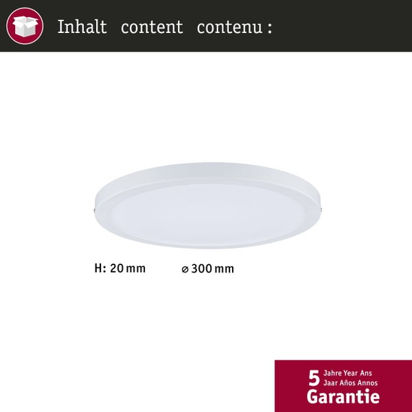 Eine aufgerollte transparente Litze mit einem Querschnitt von 2,5 Quadratmillimetern und 5 Jahre Garantie.