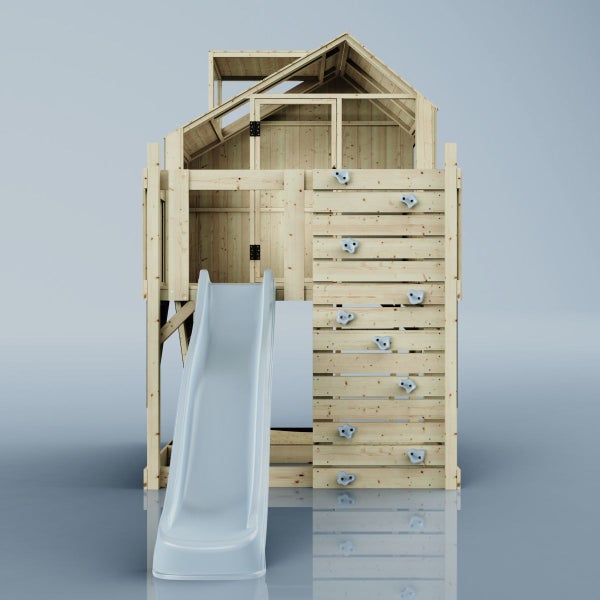 OutdoorToys Spielhaus Meteorit aus Holz in Blau