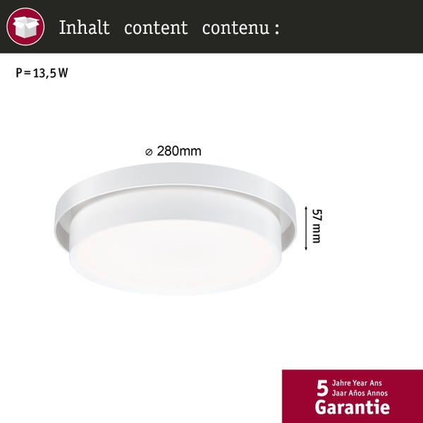 Wohnraum mit VariFit LED Einbaubeleuchtung mit tunable White und Dimmfunktion, steuerbar per App, Fernbedienung oder Sprachbefehl, Zigbee Logo