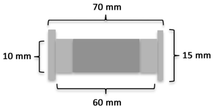 Ersatzteile Teakmöbel Ersatzschraube Messing Hülsenschraube 70-mm 3-teilig