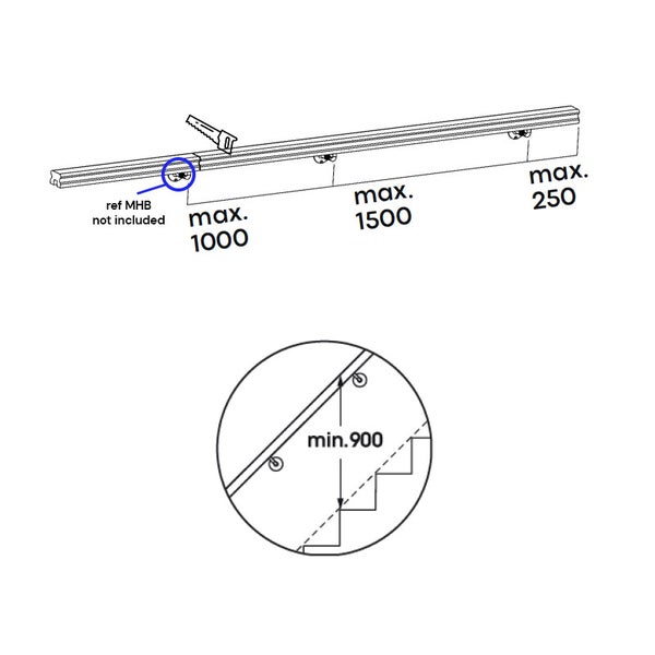 Holzhandlauf für Treppen