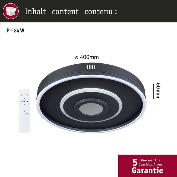 Eine LED Glühbirne in einer Pappschachtel mit Symbolen für soziale Verantwortung, Umweltschutz, CO2 Reduktion und Recycling Kreislaufwirtschaft.