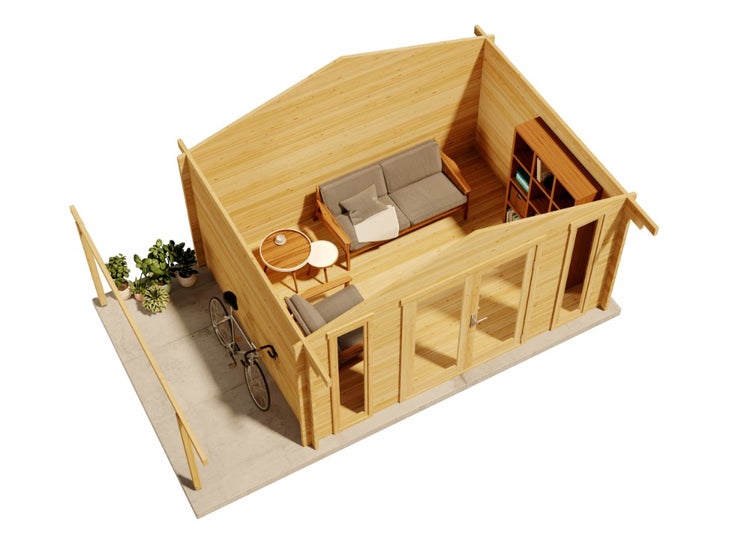 Keramikfassung GU10 mit Anschlusskabeln und Aderendhülsen.